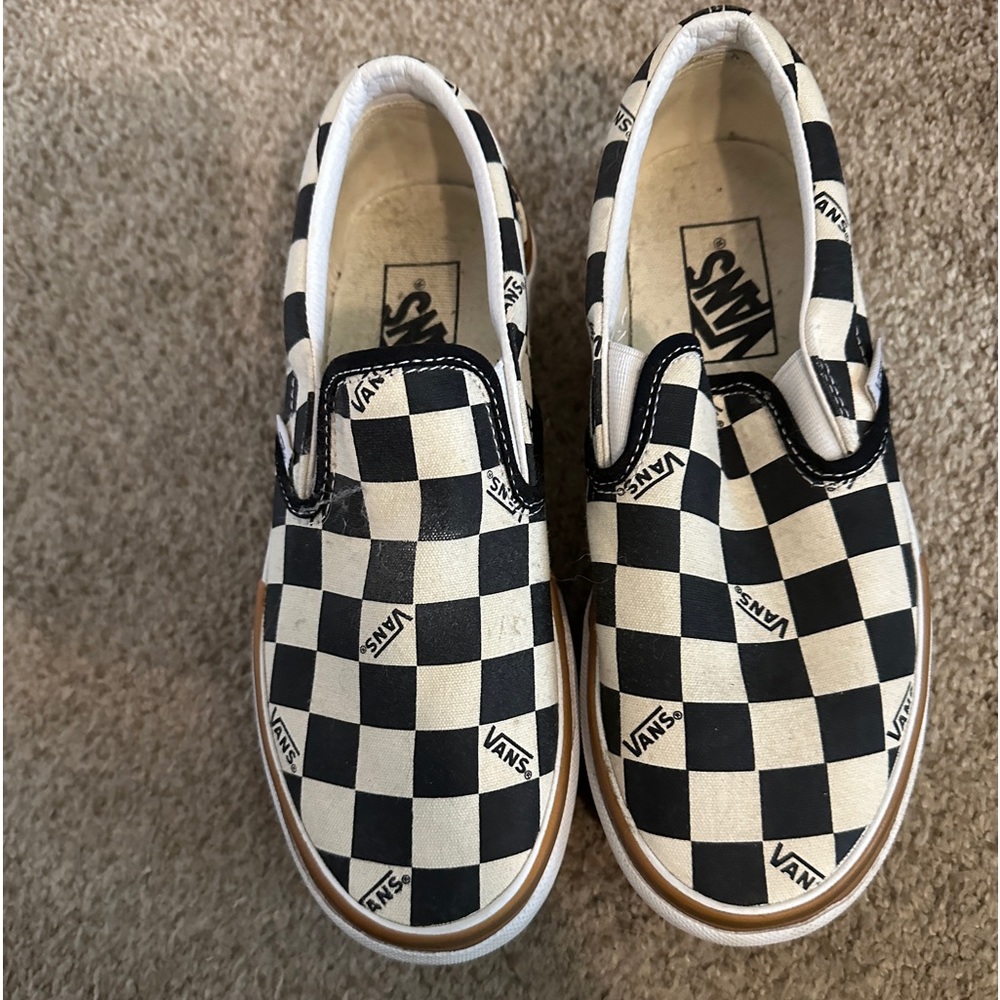 Platform vans size 6.5 super cute